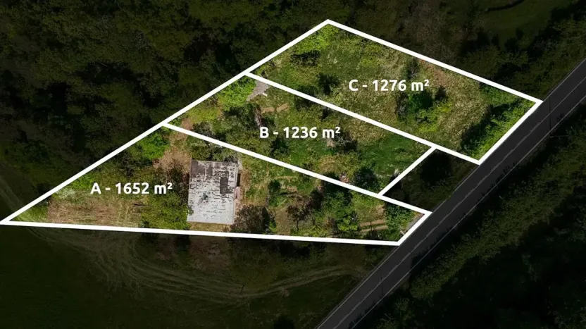 Prodej pozemku pro bydlení, Veliny, 1236 m2
