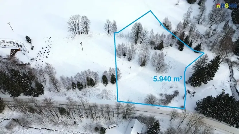 Prodej pozemku pro bydlení, Říčky v Orlických horách, 5940 m2