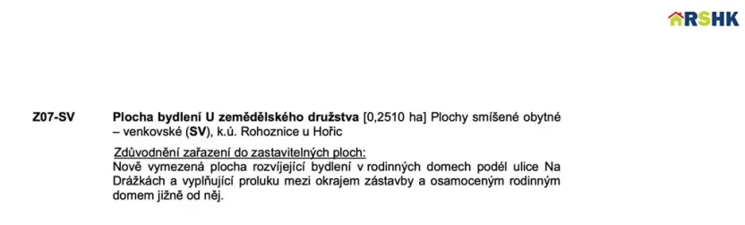 Prodej pozemku pro bydlení, Rohoznice, 2695 m2