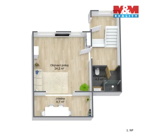 Prodej rodinného domu, Mladá Boleslav - Debř, Josefodolská, 164 m2