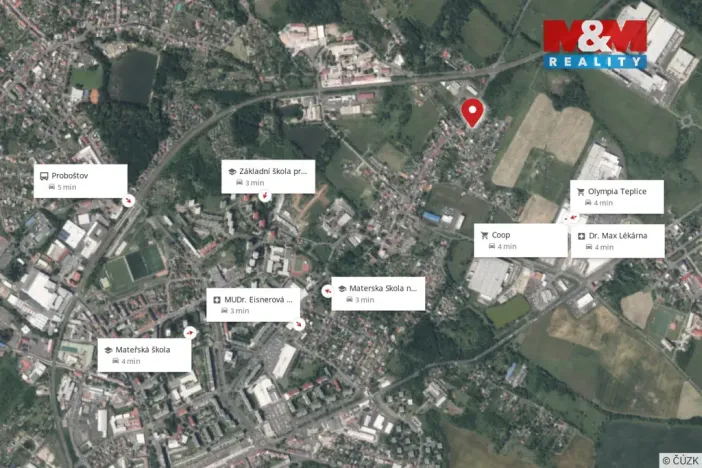 Prodej rodinného domu, Teplice - Sobědruhy, Bohosudovská, 51 m2
