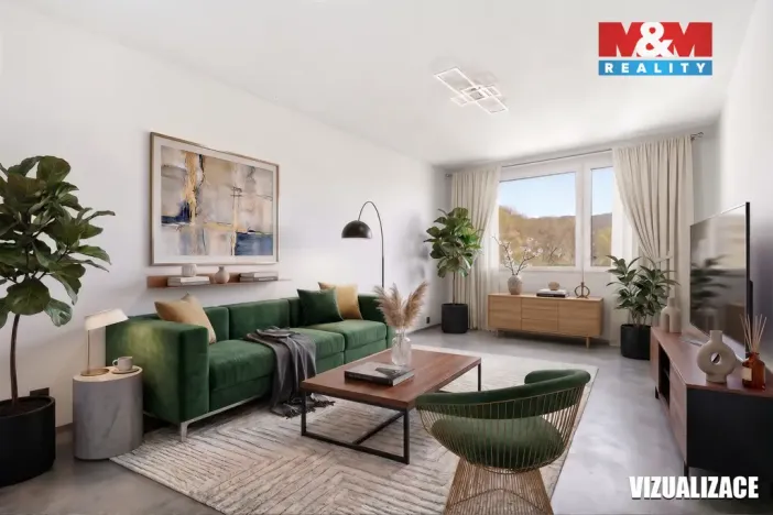 Prodej bytu 2+1, Ústí nad Labem - Neštěmice, Sibiřská, 62 m2