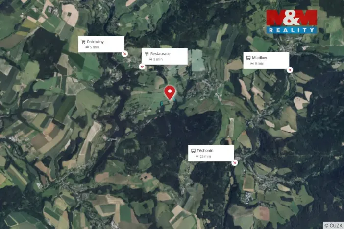 Prodej lesa, Pastviny, 8896 m2