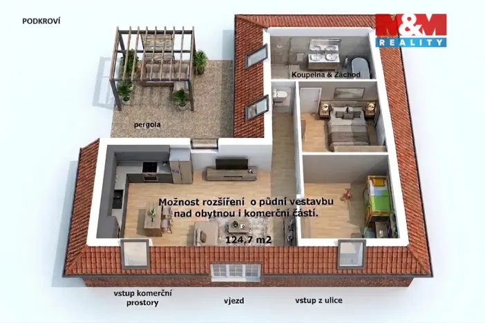 Prodej rodinného domu, Zruč nad Sázavou, náměstí MUDr. J. Svobody, 106 m2