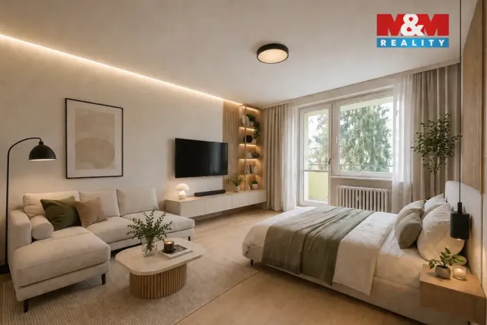 Prodej bytu 1+1, Brno - Kohoutovice, Stamicova, 32 m2