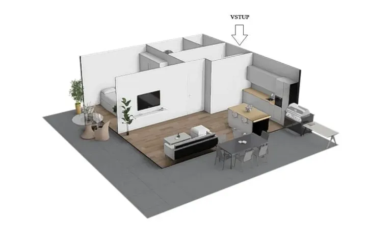 Pronájem bytu 2+kk, Brno - Královo Pole, Kollárova, 85 m2