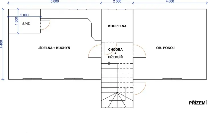 Prodej rodinného domu, Ledce, 140 m2