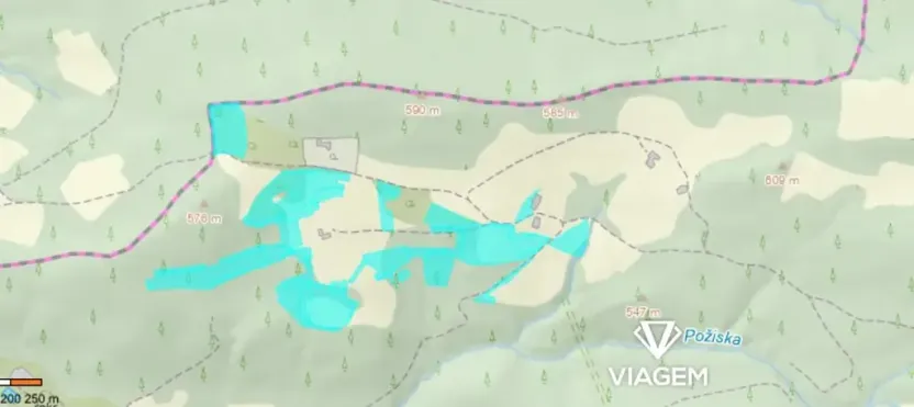 Prodej podílu pole, Prostřední Bečva, 3261 m2