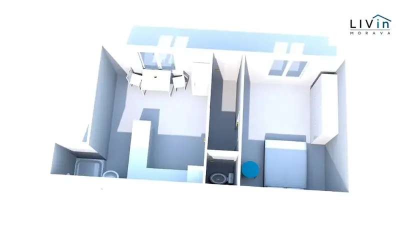 Pronájem bytu 1+1, Olomouc, Českobratrská, 34 m2