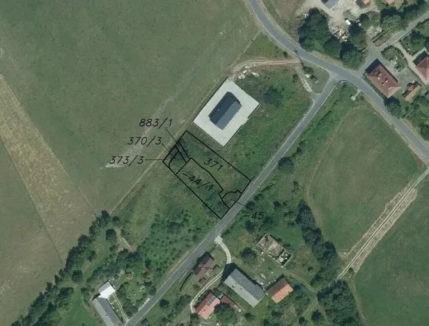 Prodej pozemku, Javorník - Horní Hoštice, 1773 m2