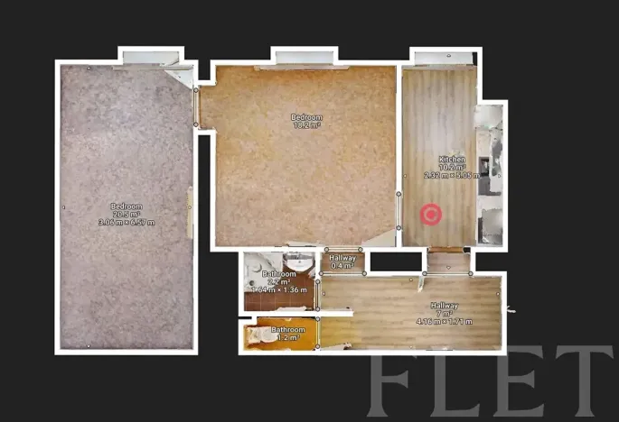 Pronájem bytu 2+1, Praha - Žižkov, Loudova, 61 m2