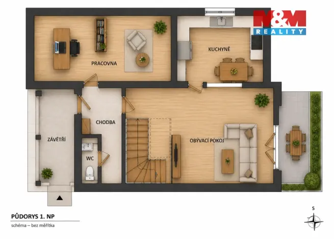 Prodej rodinného domu, Radomyšl, Na Baborčici, 107 m2