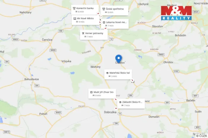 Prodej rodinného domu, Chlístov, 121 m2