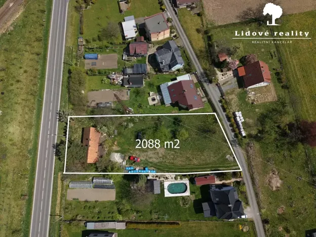 Prodej pozemku pro bydlení, Dobrá, 2088 m2