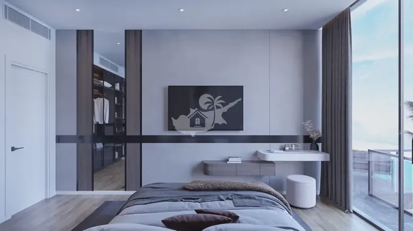 Prodej bytu 1+kk, Trikomo, Kypr, 39 m2