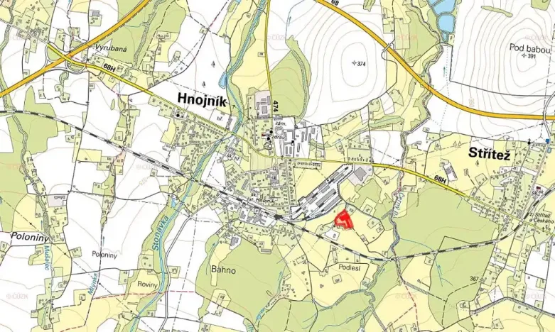 Prodej pozemku pro bydlení, Hnojník, 10270 m2