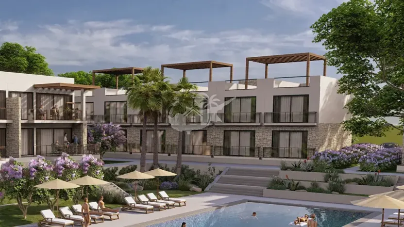 Prodej bytu 1+kk, Agios Amvrosios Keryneias, Kypr, 45 m2