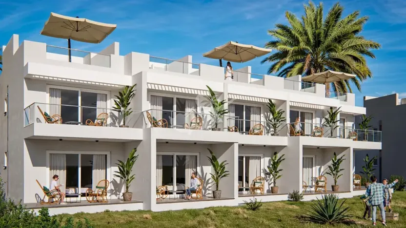 Prodej bytu 1+1, Agios Amvrosios Keryneias, Kypr, 47 m2