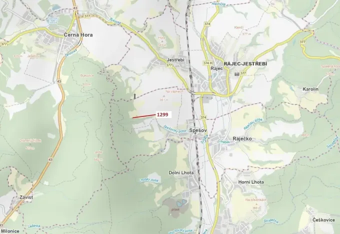 Dražba lesa, Spešov, 114 m2