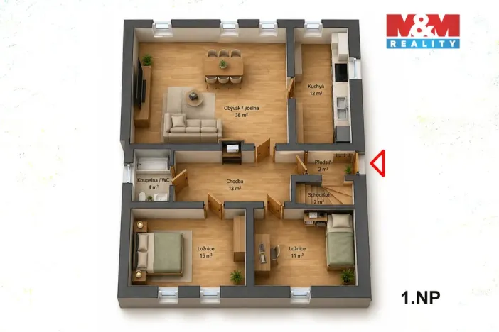 Prodej rodinného domu, Divišov, Horní náměstí, 213 m2