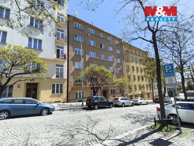 Pronájem bytu 2+1, Praha - Vinohrady, náměstí Jiřího z Lobkovic, 70 m2