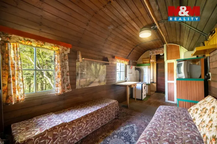 Prodej chaty, Kolinec - Podolí, 14 m2
