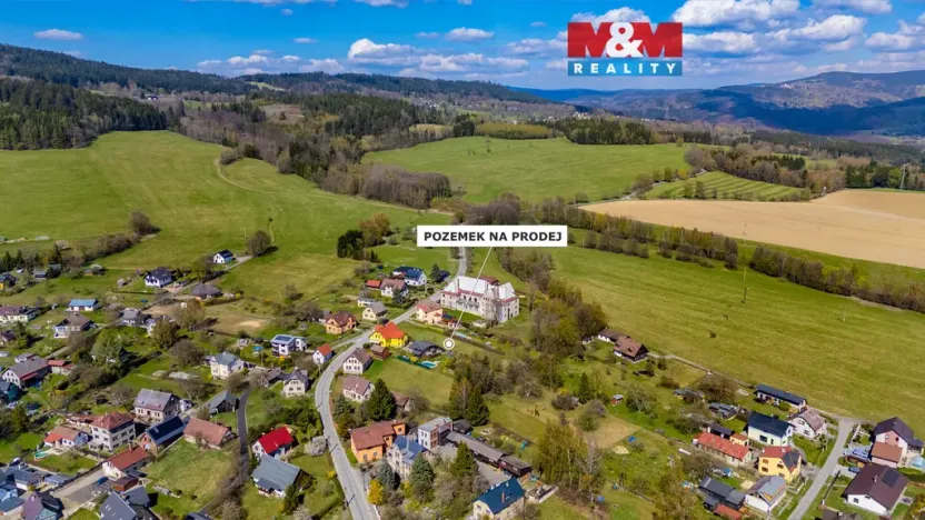 Prodej pozemku pro bydlení, Zásada, 1334 m2