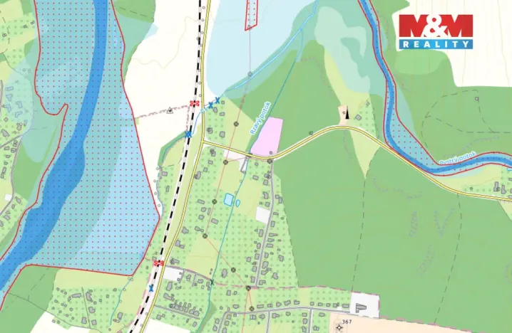 Prodej pozemku pro bydlení, Baška, 1175 m2