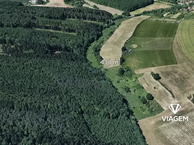 Prodej lesa, Komárov, 745 m2