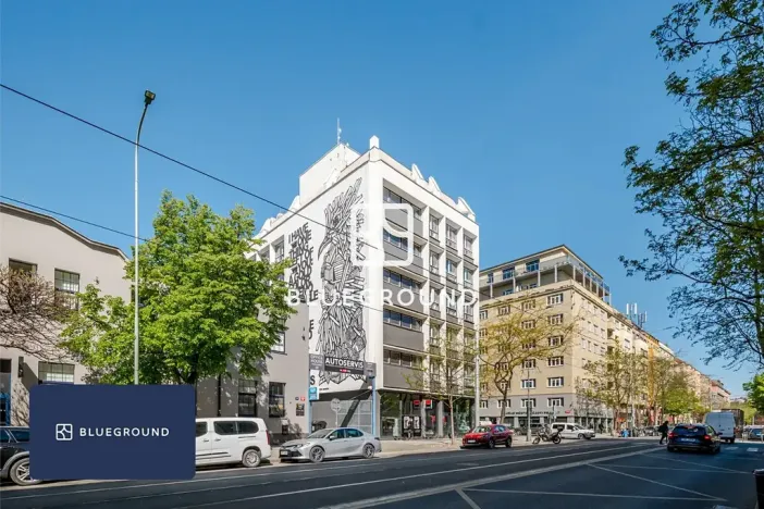 Pronájem bytu 2+kk, Praha - Holešovice, Komunardů, 56 m2