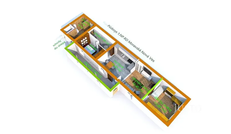 Prodej rodinného domu, Moravská Nová Ves, Lipová, 97 m2