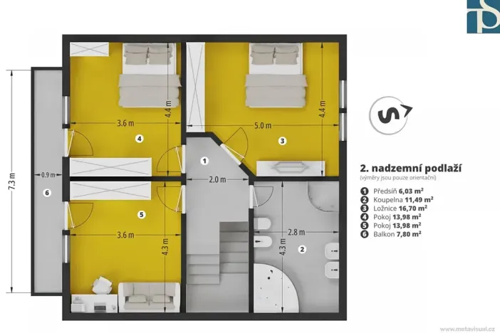Prodej rodinného domu, Ondřejov, Pod Oborou, 276 m2