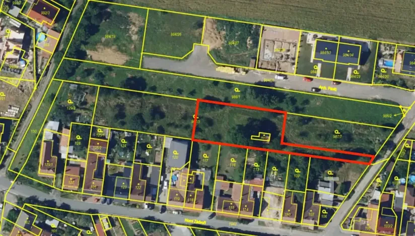 Prodej pozemku pro bydlení, Bořitov, 1200 m2