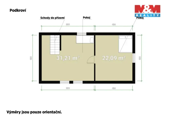 Prodej rodinného domu, Bavoryně, 127 m2