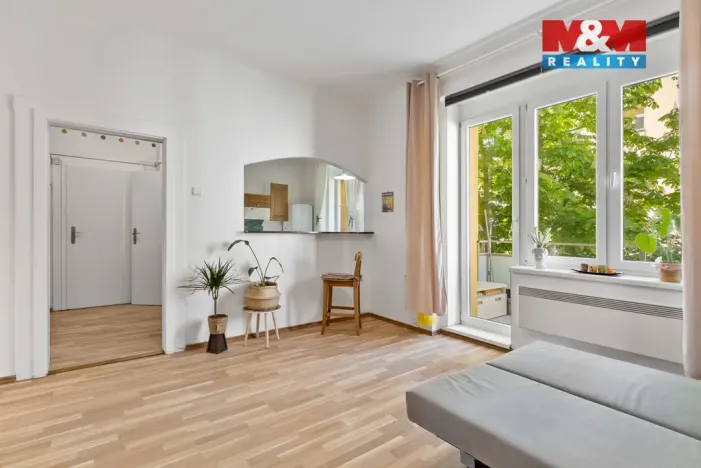 Prodej bytu 1+1, Praha - Holešovice, Osadní, 41 m2