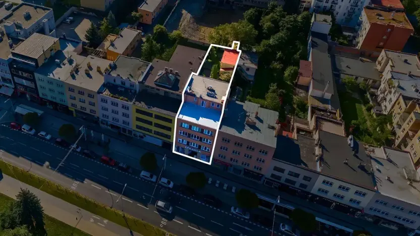 Prodej vícegeneračního domu, Zlín, třída Tomáše Bati, 1023 m2