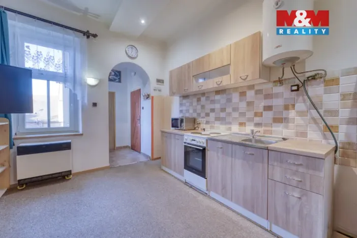 Pronájem bytu 1+kk, Plzeň - Východní Předměstí, Koterovská, 22 m2