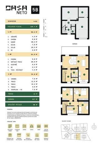 Prodej rodinného domu, Slaný, 162 m2
