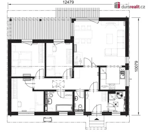 Prodej rodinného domu, Kolová, 90 m2