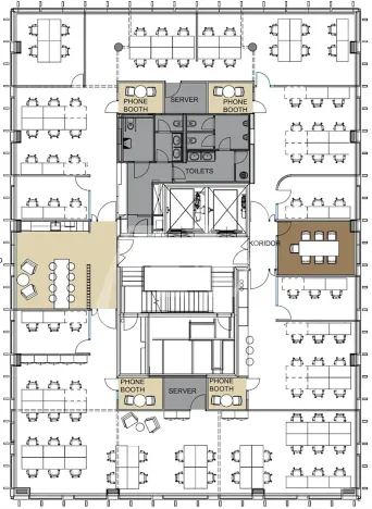 Pronájem kanceláře, Praha - Holešovice, Pod dráhou, 700 m2
