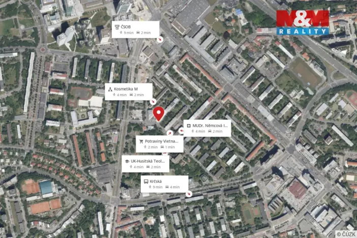 Prodej bytu 2+kk, Praha - Krč, U nových domů II, 45 m2