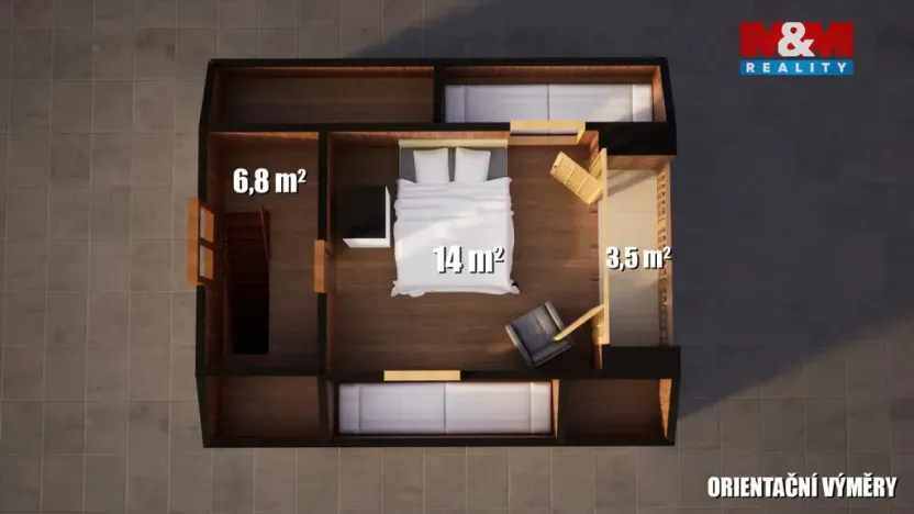 Prodej chaty, Doksy, 75 m2