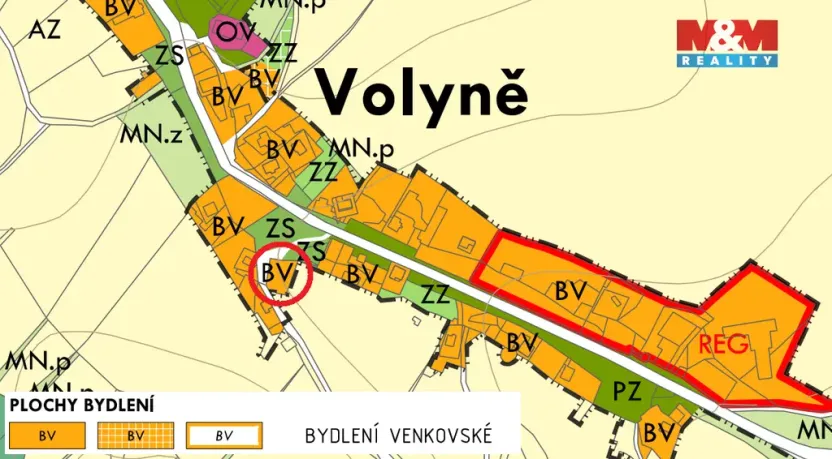Prodej pozemku pro bydlení, Výsluní - Volyně, 460 m2