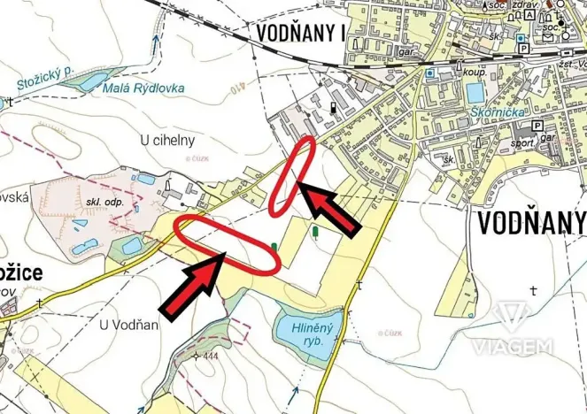 Prodej podílu pole, Vodňany, 1361 m2