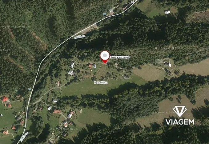 Prodej podílu zahrady, Horní Bečva, 788 m2