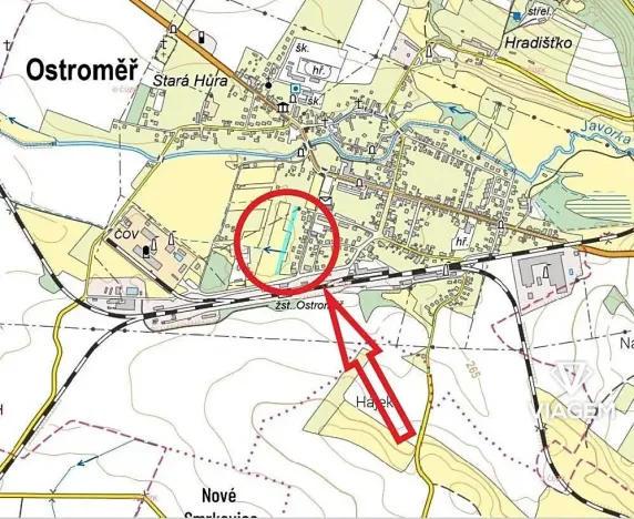 Prodej podílu pozemku pro bydlení, Ostroměř, 499 m2
