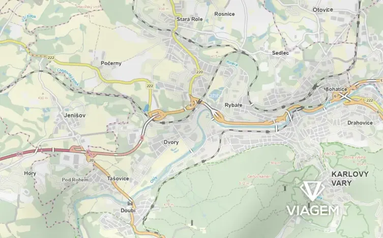 Prodej podílu pole, Karlovy Vary, 3478 m2