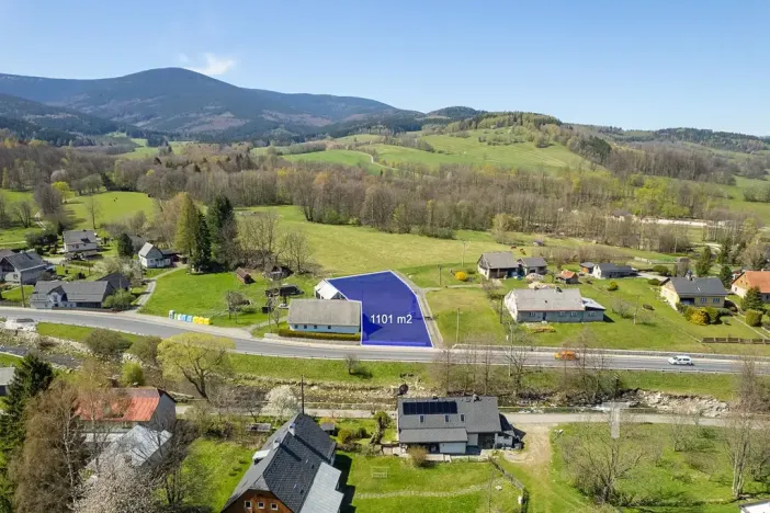 Prodej pozemku pro bydlení, Bělá pod Pradědem, 1101 m2