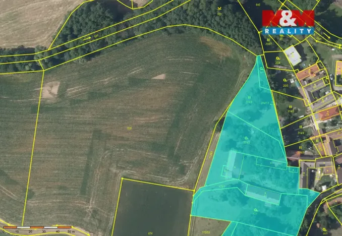 Prodej zemědělské usedlosti, Bečváry - Horní Jelčany, 90 m2