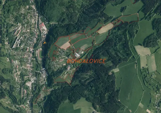 Prodej pozemku, Velké Hamry, 214 m2